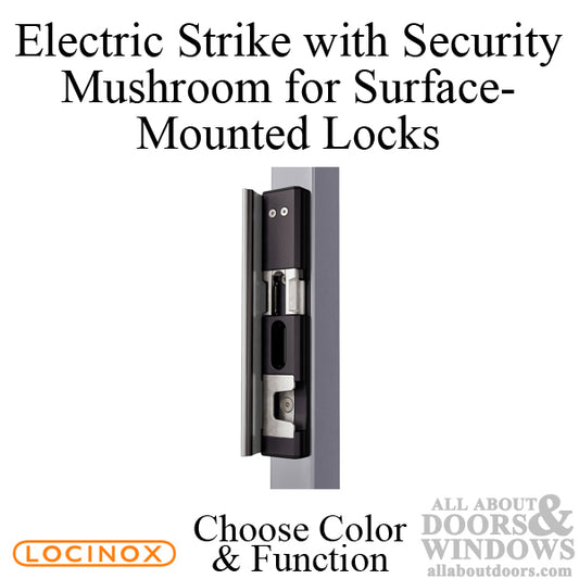 Surface Mounted Electric Strike with Security Mushroom for Gates/Fences
