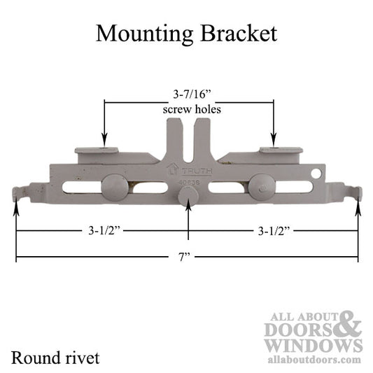 Truth Mounting Bracket - 40636 Round / Cylindrical Rivet