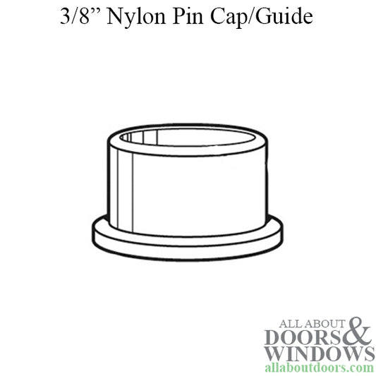 Pin Cap / Guide, 3/8 I.D., Nylon Replacement - Each
