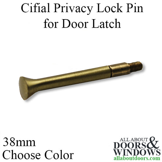 Privacy Pin for Cifial Latch