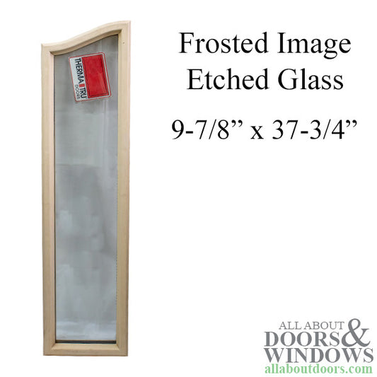 Curved Top, Clear Insulated Glass - Left Hand