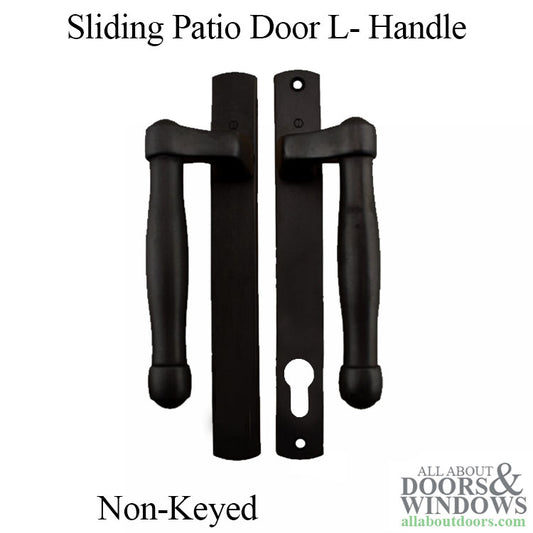 Active, Non-Keyed 574/392 Sliding Patio Door L- Handle
