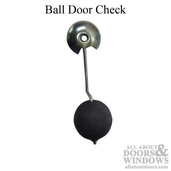 DISCONTINUED - Ball Door Check, Screen Door Stop - DISCONTINUED - Ball Door Check, Screen Door Stop