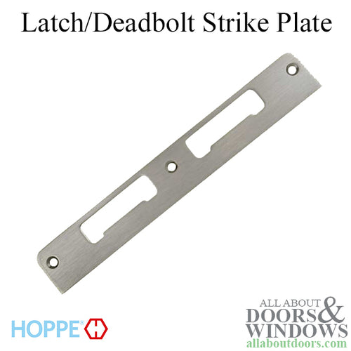 Latch & Deadbolt Strike Plate - Latch & Deadbolt Strike Plate