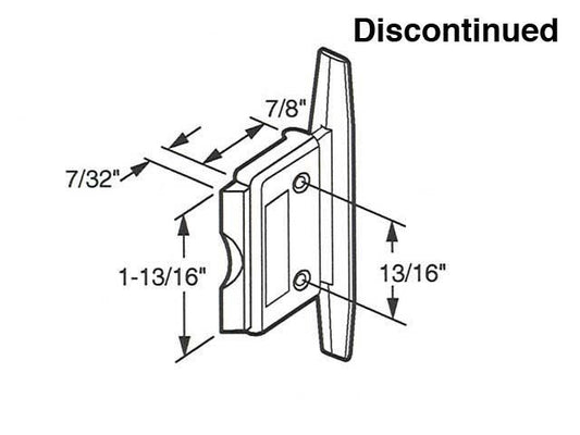 Sliding Window Latch - Black