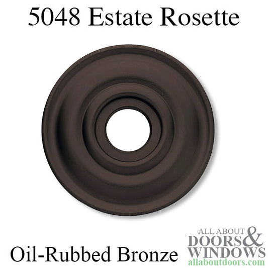 Rosette for 5048 Estate, Dummy Function, 2-5/8" - Oil-Rubbed Bronze