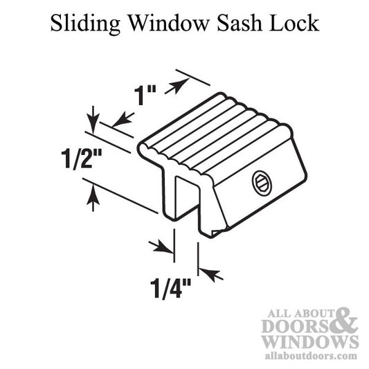Sash Lock, 2 Pack - Choose Color
