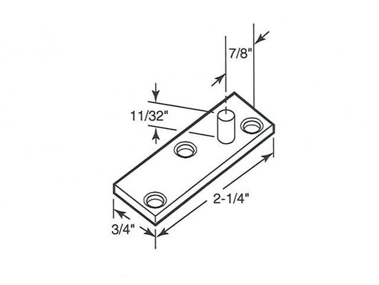 Discontinued - Bi-Folding Door Top Pivot